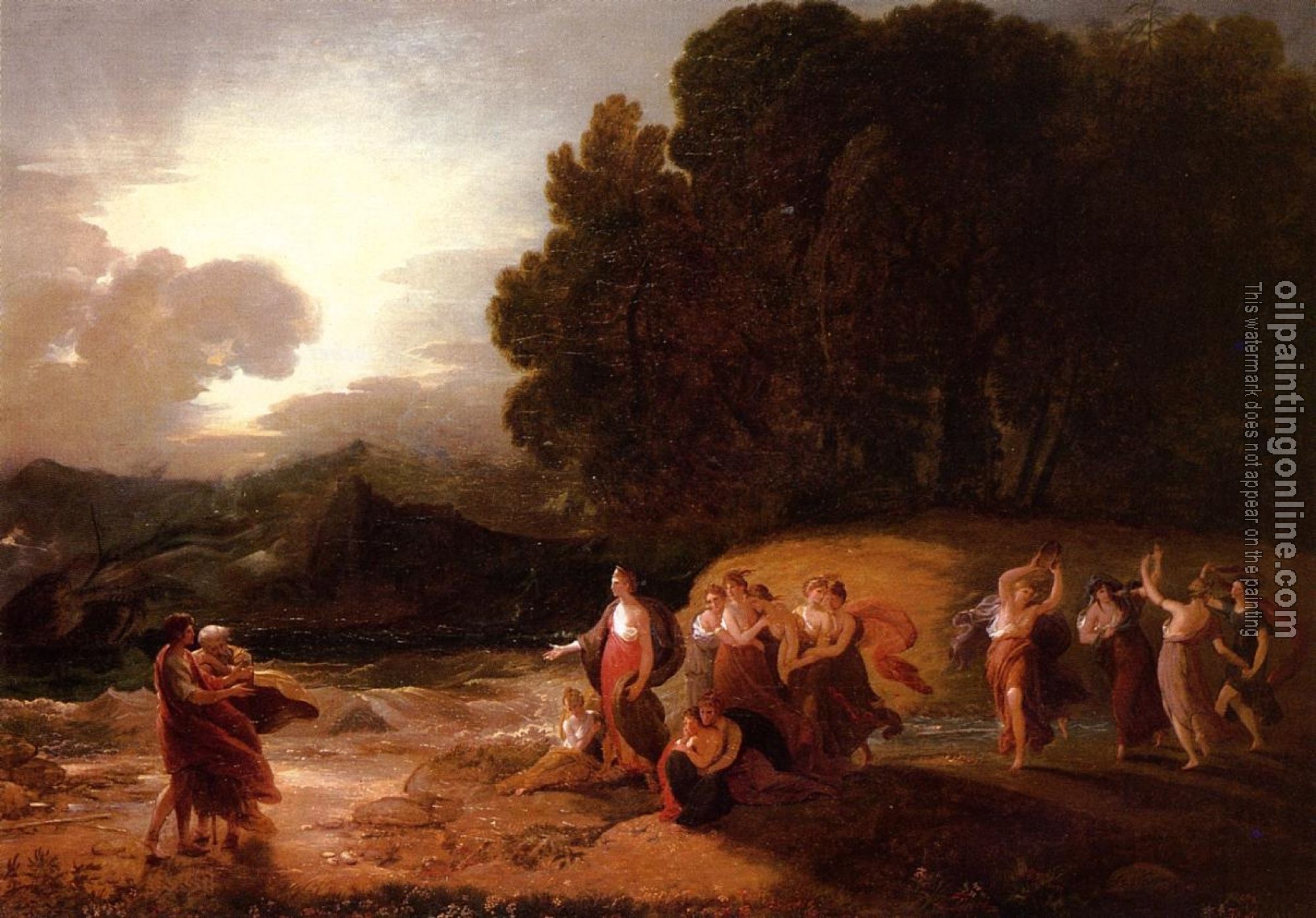 West, Benjamin - Calypso's Reception of Telemachus and Mentor